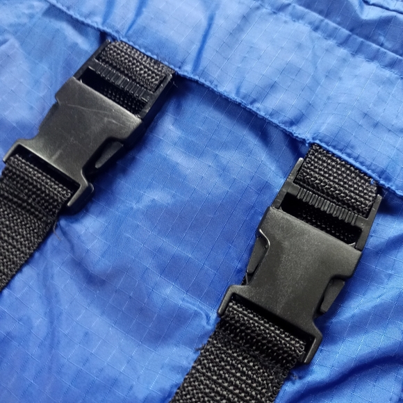 Vintage Youth R&R Sport Blue Buckle Rain Jacket - Picture 3 of 4